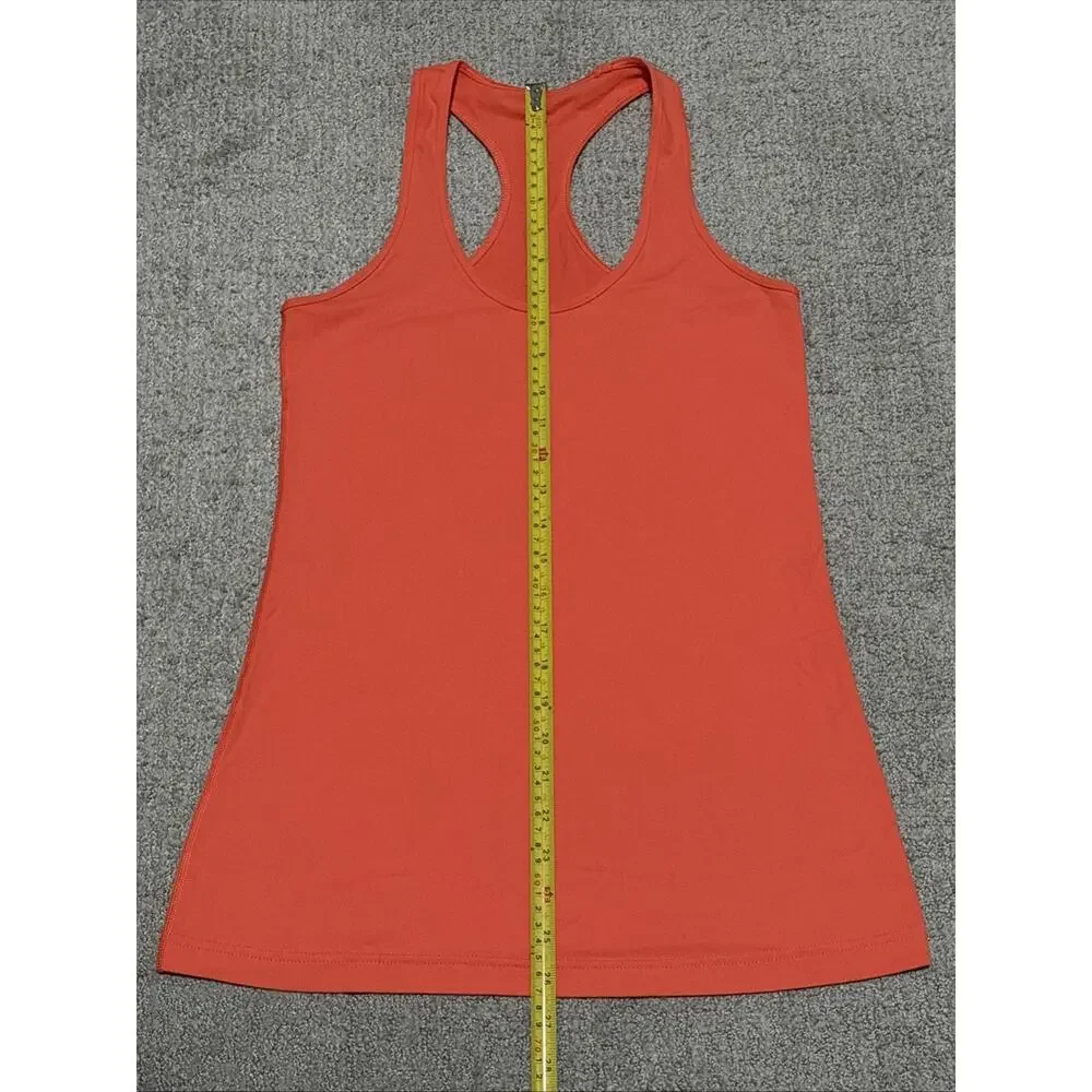 Lululemon Women’s Cool Racerback tank top Neon Coral Size Unknown See Photos